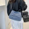 Korean Style Large Capacity Water Bucket Bag With Stitching Details For Daily Use