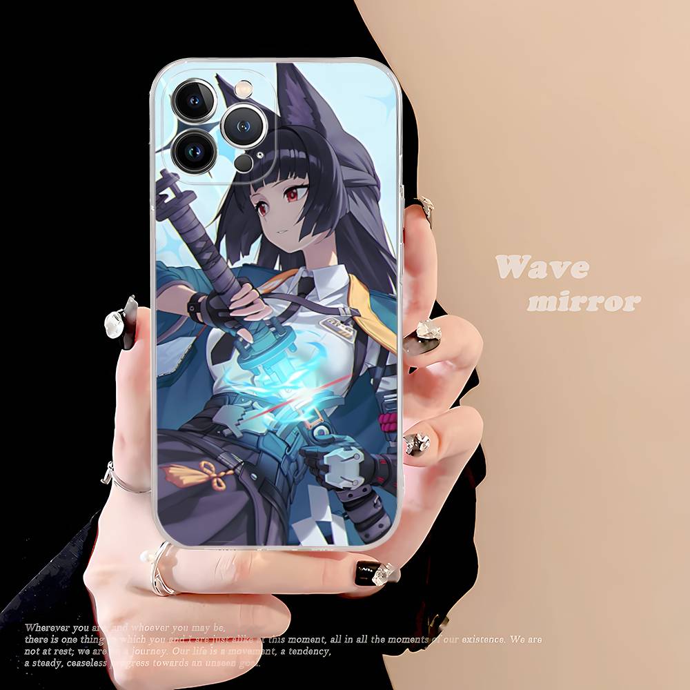 Классический Чехол H-Hoshimi Miyabi из ТПУ и Силикона Для IPhone 11 12 13 14 15 16 17 Pro Max Ударопрочный Прозрачный Задний Чехол