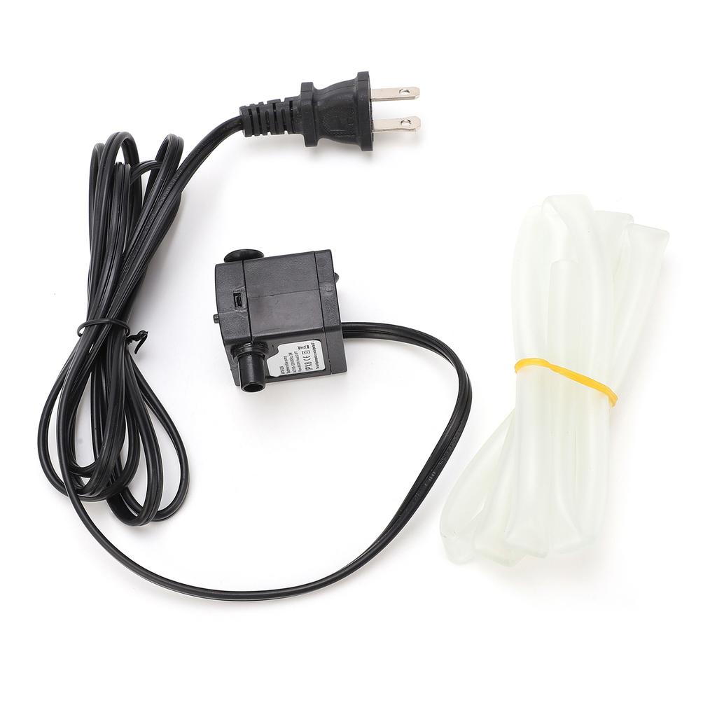 Mini Submersible Pump 3W 80GPH Silent with 3.3ft Hose for Fish Tank  AC