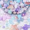 European & American Gradient Resin Beads: Random Styles for DIY Keychains & Mabe Imitation Pearls