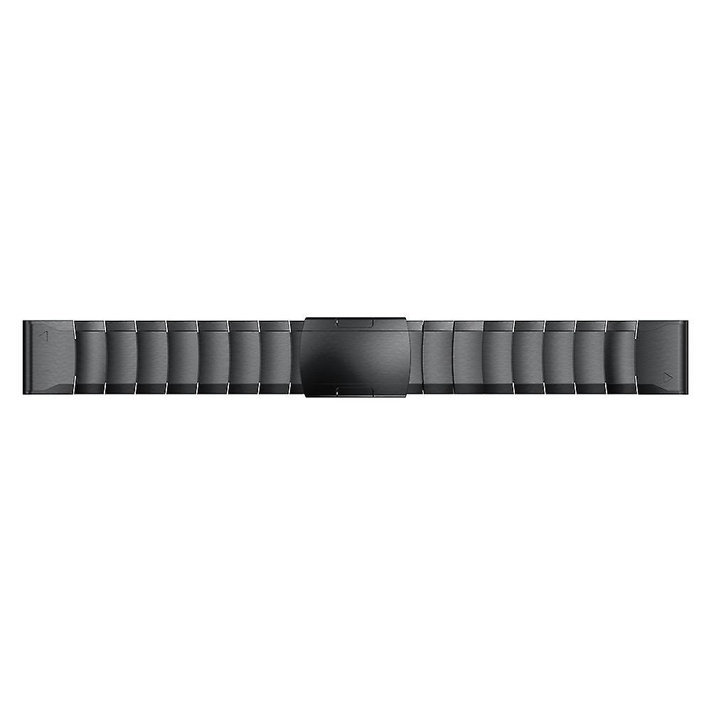 For Garmin Fenix 5S Quick Release Stainless Steel Watch Band Replacement Strap with Folding Clasp