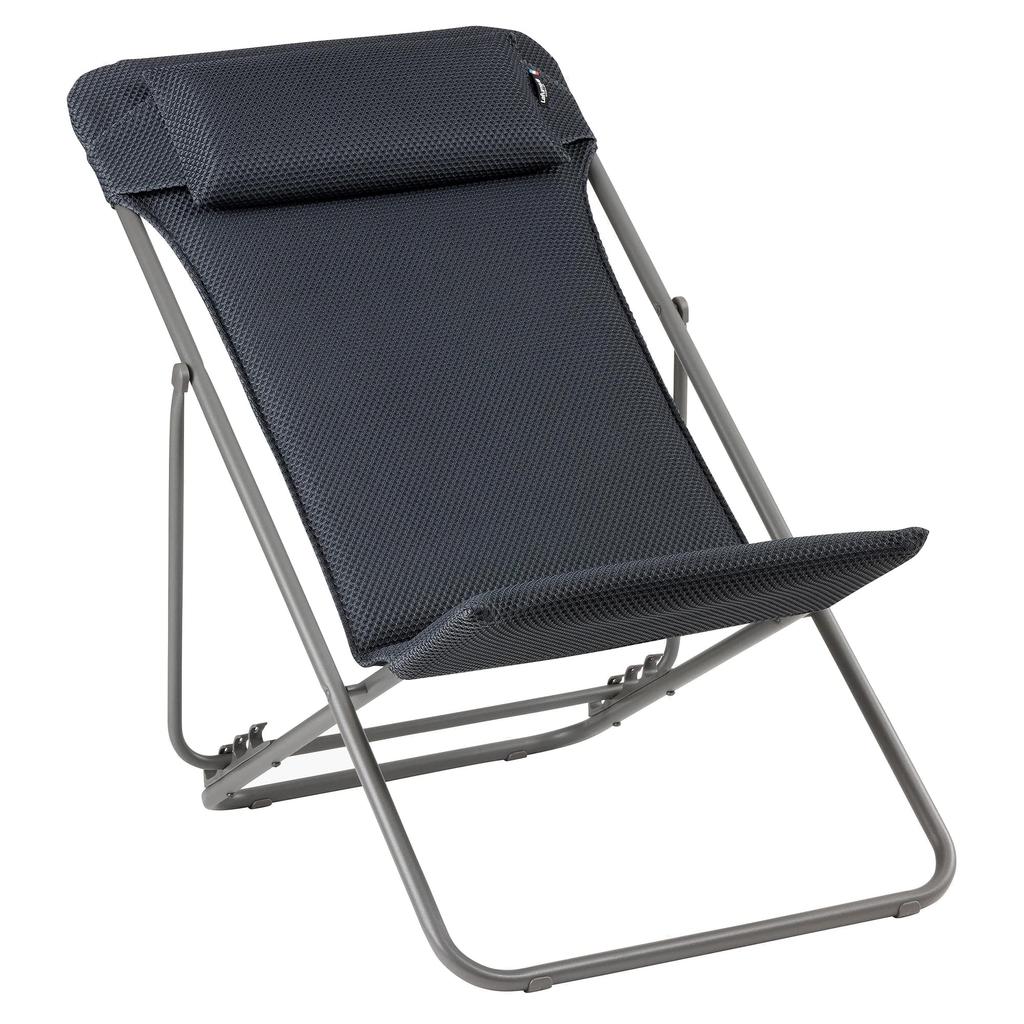 Lafuma Chair MAXI DGY LFM5175 8902 Made In France Outdoor 5 Year Warranty Folding TRANSAT+BEC