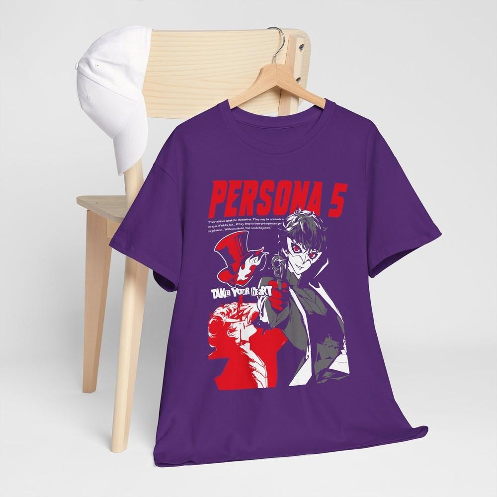 Persona 5 Tshirtgoro Akechi Shin Megami Tensei Anime Unisexga Gift Shirt Gift