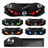 Flashing Car Demon Eye Light Solar Powered Car Window Light LED Signal Lamp  Vehicle Accessories