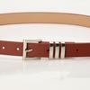 Fashion Faux Leather Belt For Women With Alloy Buckle Versatile For Daywear And Office