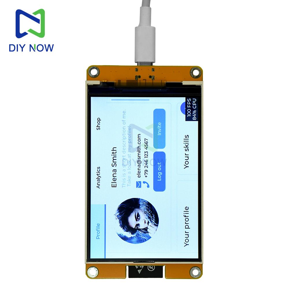 4,0-дюймовая плата разработки ESP32 WiFi Bluetooth Сенсорный экран ST7789 Драйвер 320*480 Модуль умного дисплея Встроенный модуль ESP32-32E