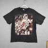 A C / D C Vintage Rock Band Graphic T-Shirt 100% Cotton Round Neck Short Sleeve Retro Oversized Tee for Hard Rock Enthusiasts