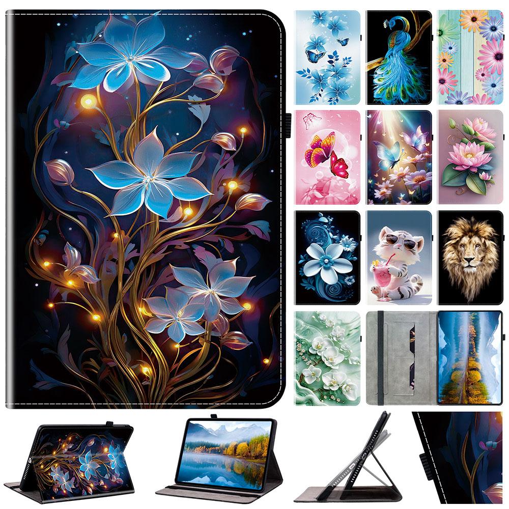 Tablet Case For iPad Air 13 2025 5th 6th 7th 8th Gen iPad 10.9 2022 iPad Pro 11 2024 9.7 2018 Mini 2024 Leaher Flip Cover