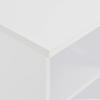 VidaXL Table de bar Blanc 60x60x110 cm
