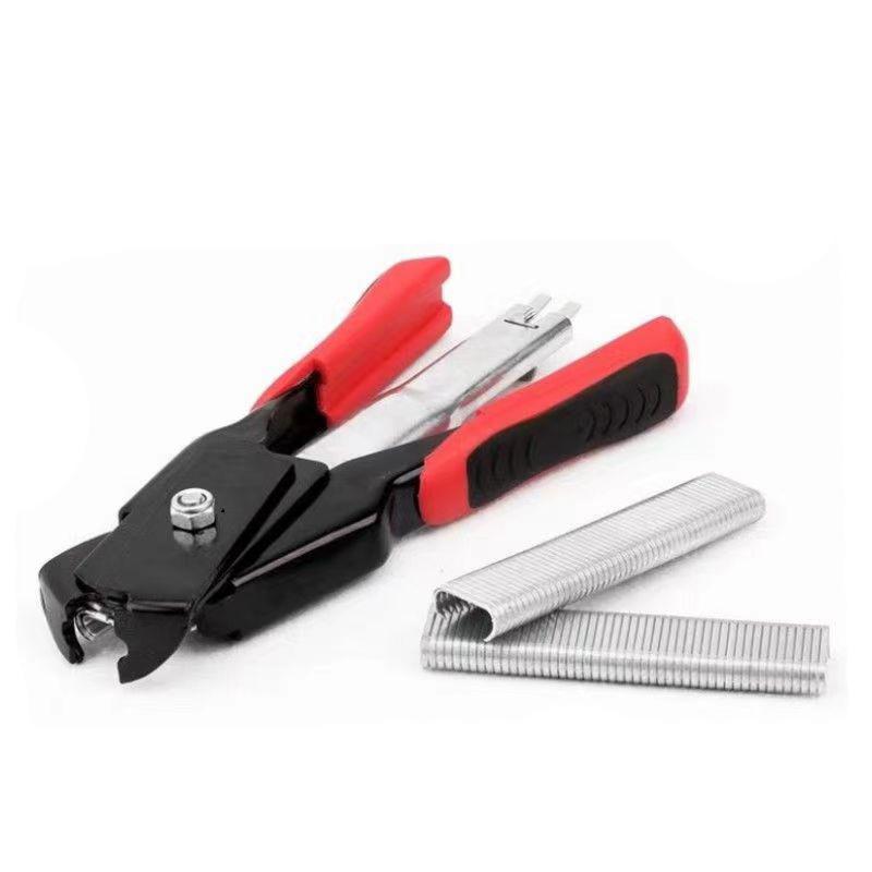 Клемма для установки клетки для животных и гвозди типа C Клемма для клетки для животных Клетка для курицы, свиньи, птицы, питомца Аксессуары Оборудование для установки