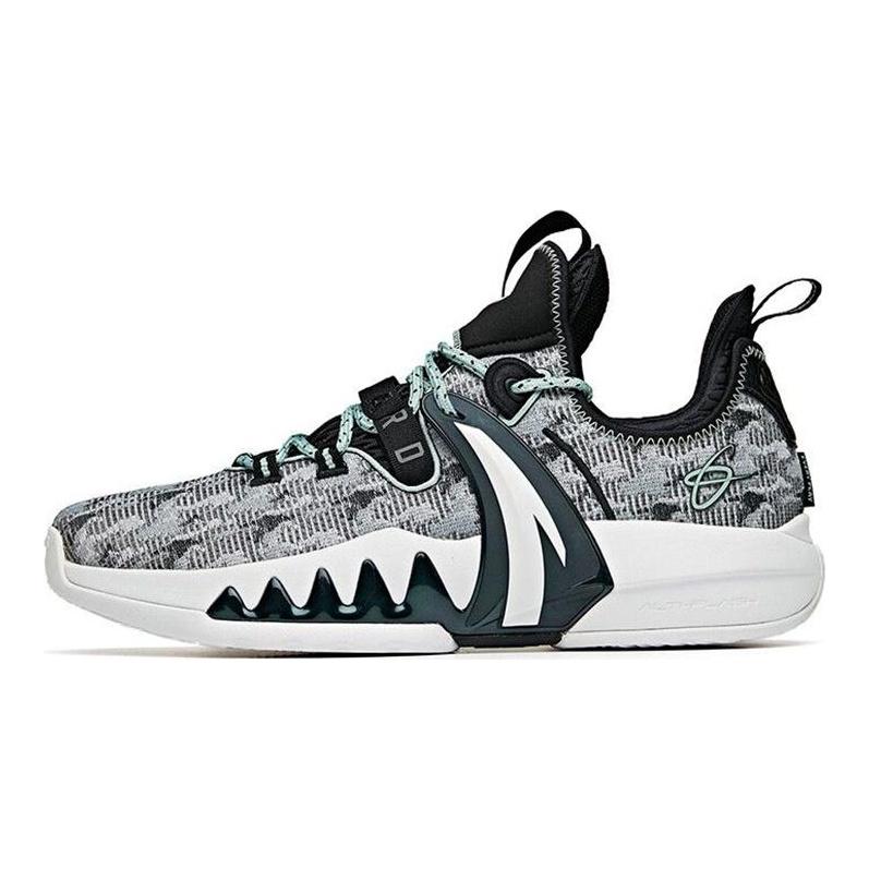 Anta Hayward GH2 'Away Низкие Баскетбольные Кроссовки Мужские Серый Зеленый 112121103-2