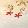 Нежные серьги-подвески в виде морской звезды, серьги-капли из сплава, идеальный женский аксессуар для женщин и подходят для повседневных или вечерних мероприятий
