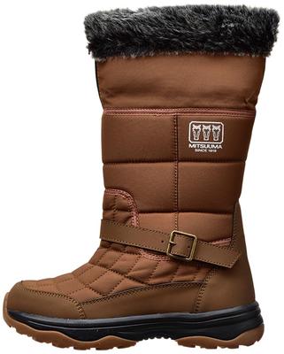 Mitsuuma Snow Керамические Холодные Матовые Уличные Треккинговые Холодной Погоды Матовые Большие Ботинки, Легкие, Нескользящие, Подошва, 4 см, Водонепроницаемые, Погодные, Подкладка,