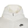 Nike Solid Color Logo Print Hooded Long Sleeve Down Jacket Women Outerwear White DQ5904-133
