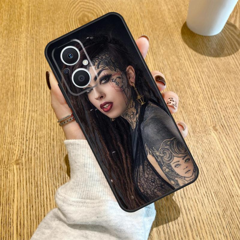 Sexy Sleeve Tattoo Girl Funda For OPPO Reno 14 F 10 11 12 13 Pro 13F 12F 11F 7 8 Lite OPPO Find X6 X5 X8 X9 Pro Case
