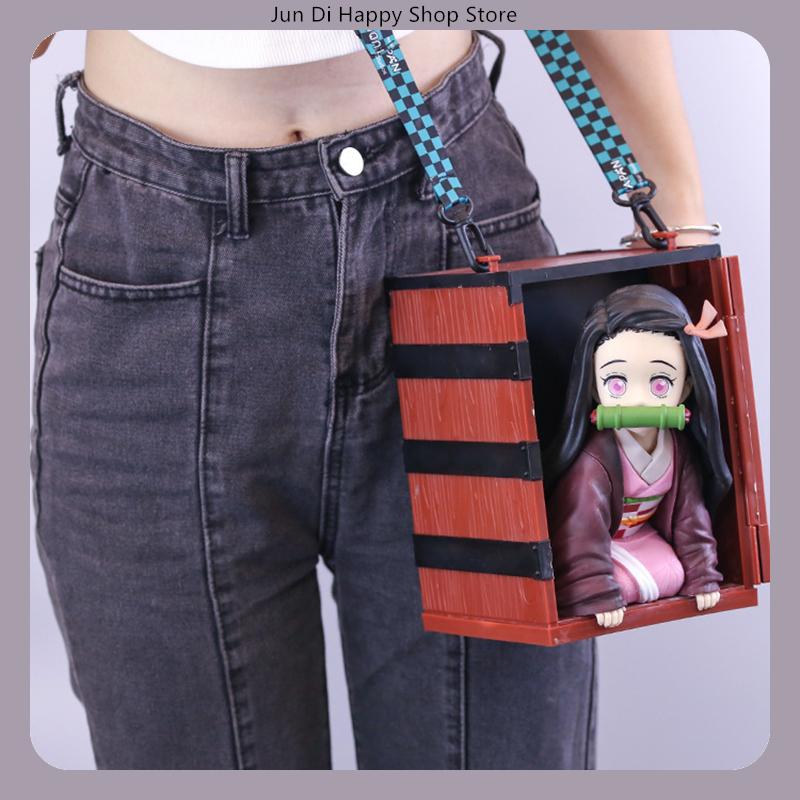 Demon Slayer Nezuko Kamado 22cm PVC Anime Figure Statue Desktop Decoration Gift