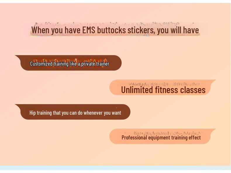 Послеродовое восстановительное и фитнес-массажное устройство для мужчин и женщин - тренажер для ягодиц и персиковой попы для использования дома и на улице