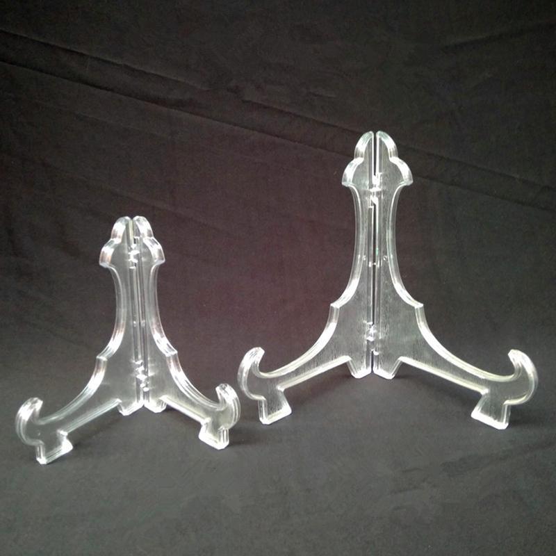 Прозрачные пластиковые мольберты, держатели для тарелок, фоторамки, подставка для фотокниг, переносная подставка для дисплея