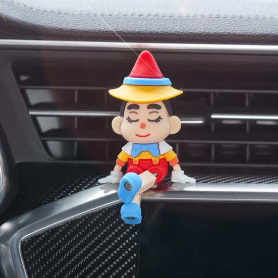 Yousheng Трясущийся ножками человечек Декор приборной панели автомобиля Креативная настольная фигурка Гипнотическая качающаяся нога Игрушка Подарок для любителей украшения автомобиля