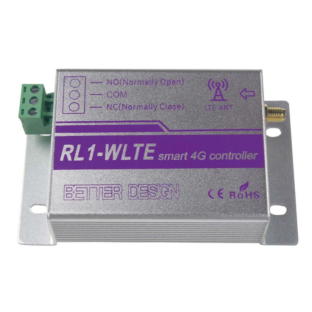 RL1-WLTE-EU/EC 4G релейный переключатель: Освещение, шторы, гаражные ворота и системы водоснабжения, управляемые через приложение
