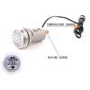 1PCS 22MM Mini Round LED Thermometer AC 50-500V -20-199 Digital Temperature Meter Indicator,For Sensor Gauge Weather Station