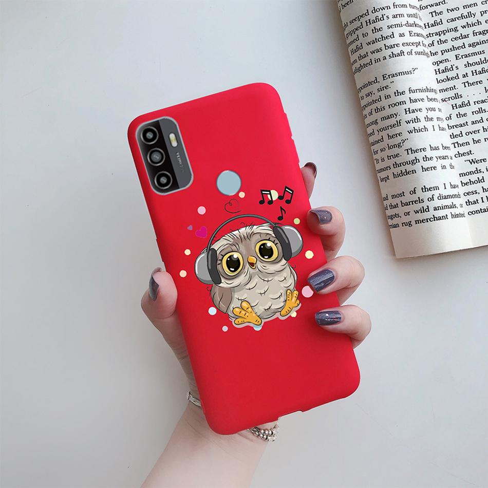 Чехол для OPPO A53S 2020 Мультяшный Coque Сердце Нарисованный Силиконовый Задняя Панель Телефона Для oppo a53s A 53s A53 s oppoa53 2020 Чехол-Ракушка