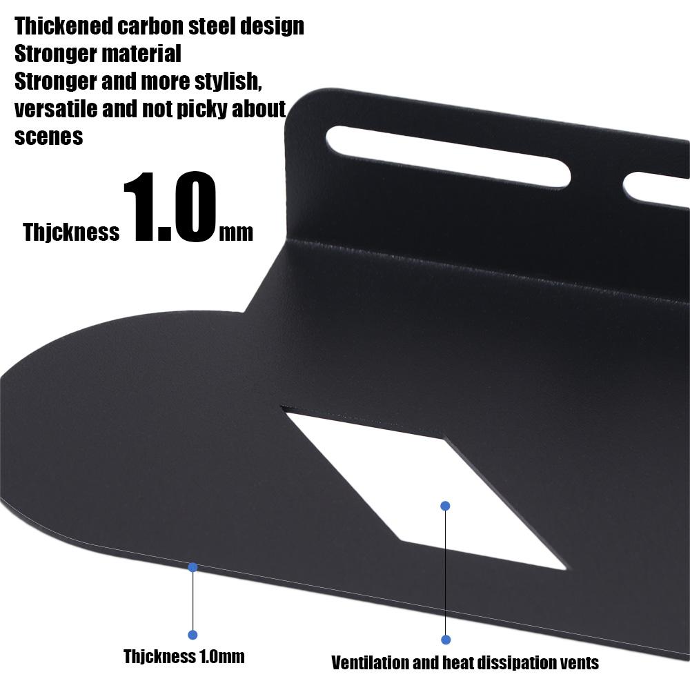 Кронштейн для настенного крепления из углеродистой стали, экономящий место, настенная стойка для хранения звуковой панели под телевизором