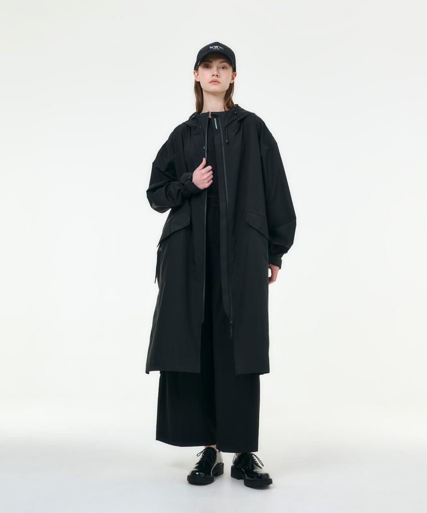 Whether Weather Hwaseong Women'S Weather Coat Essential Collection Black