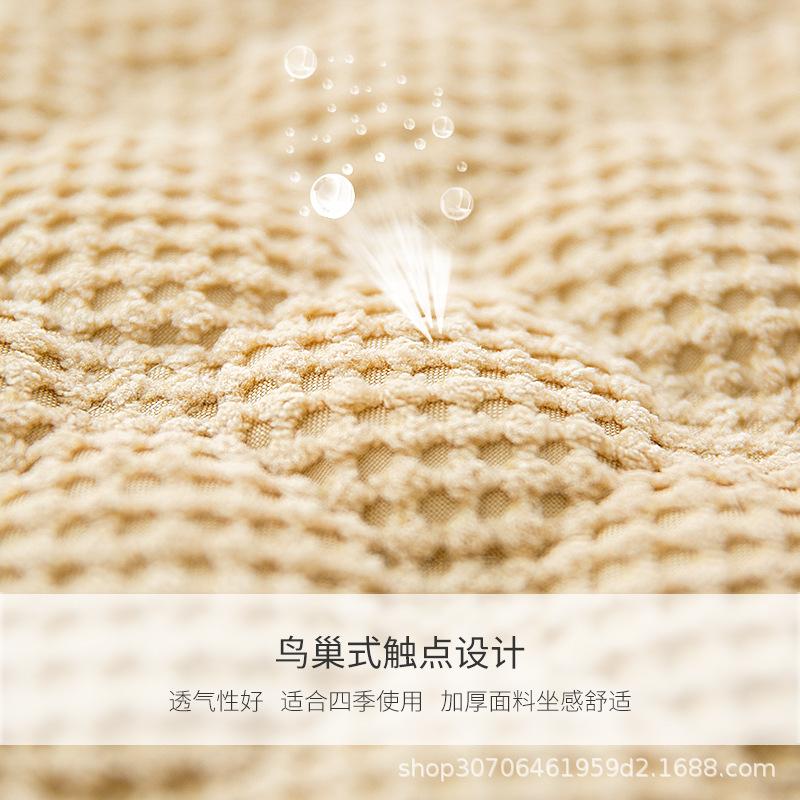 Подушка для дивана универсальная на все сезоны, утолщенная подушка сиденья, простой современный кожаный чехол для дивана всевключающий универсальный чехол ткань полотенце