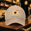 Vintage Washed 1984 Dystopian Baseball Cap Lightweight Printed Craft Hat For Men