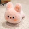 Car Dashboard Ornament Plush Animal Fridge Magnet Decoration Magnetic Stuffed Soft Ornament Dog Frog Horse Duck Shape Refrigerator Interior Decor