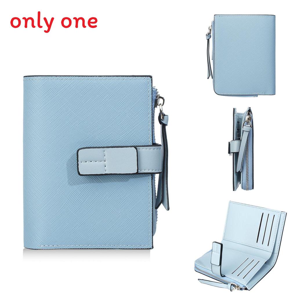 Womens Fashion Short Wallet With Multiple Card Slots And Coin Compartment For Everyday Carry