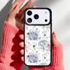 Винтажный Цветочный Чехол для Телефона для iPhone 17 Air 16e 15 14 13 Pro Max Задняя Крышка для 12 11 Pro Coque