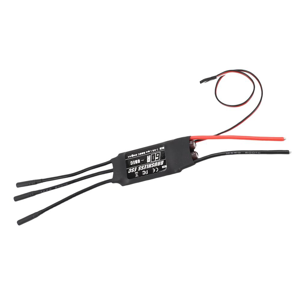 60A бесщеточный ESC для 3-6S LiPo аккумулятора RC бесщеточный двигатель электрический регулятор скорости для DIY RC