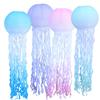 Gradient Color Jellyfish Lanterns Under The Sea Party Decor DIY Jellyfish Hanging Lanterns Happy Girls Mermaid Birthday Decors