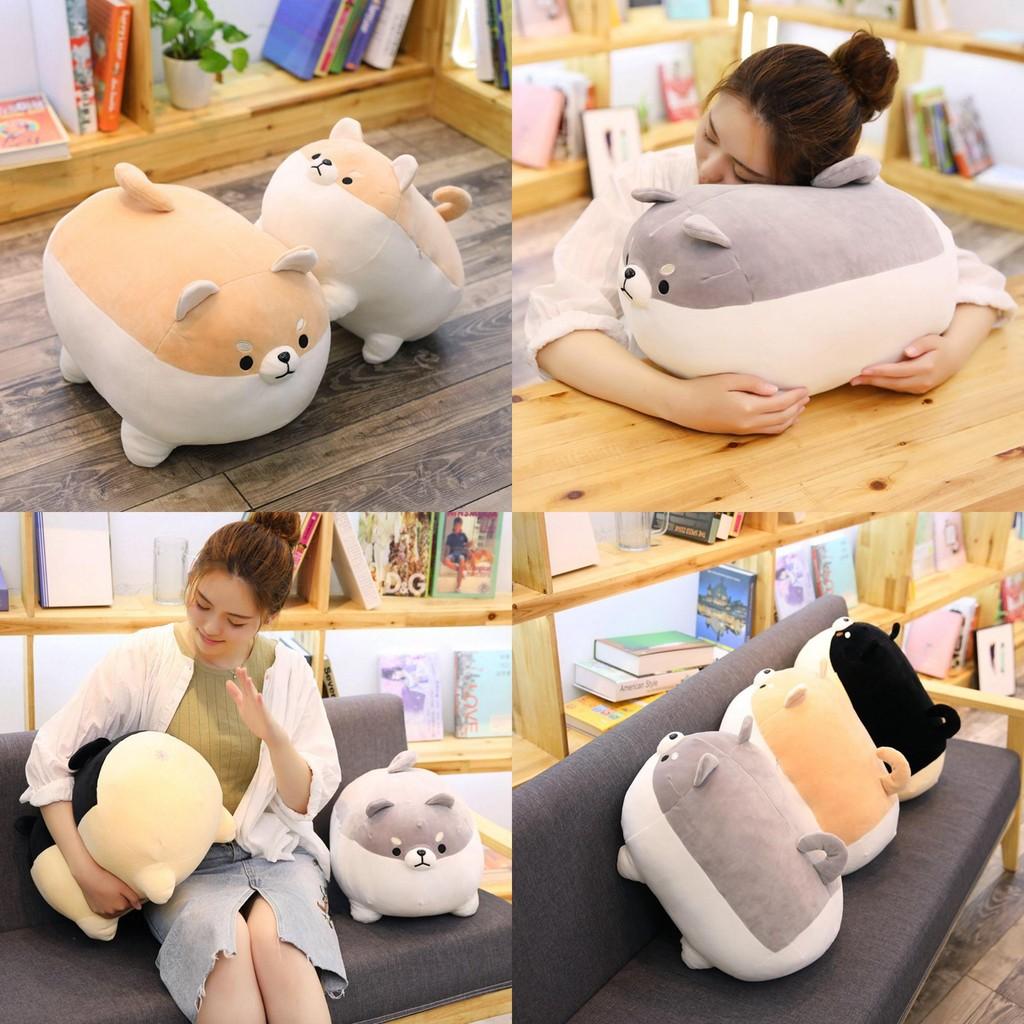 Очаровательная плюшевая игрушка собака Сиба-ину с мягким дизайном корги чай, идеально подходящая для детей