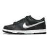 NBA x Dunk Low EMB GS 75-я годовщина - Spurs Детские кроссовки Черный Железо-серый Белый DC9560-001