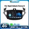 8Core Audio 2din Android Autoradio for Opel Adam for Opel Corsa E Car Radio Multimedia Video Player GPS Carplay Auto 4G DSP Intelligent RDS