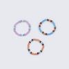 BONBEAU Soft Ethnic Beads 3color Mix Ring