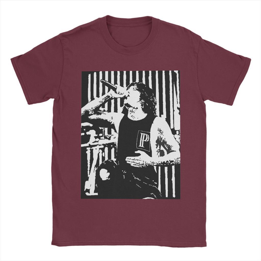 Винтажная футболка Oliver Sykes Bring Me the Horizons BMTH для мужчин 100% хлопок футболка с коротким рукавом идея для подарка одежда