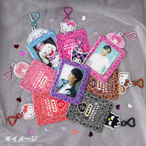 Sanrio Trading Card Holder, Leopard Print (Enjoy Idol), Hello Kitty 145408