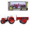 1/18 Scale Alloy Farm Retro Tractor Toy, Clear Structure Safe Alloy Engineering Vehicles Toy for Kid's Toy for Collection