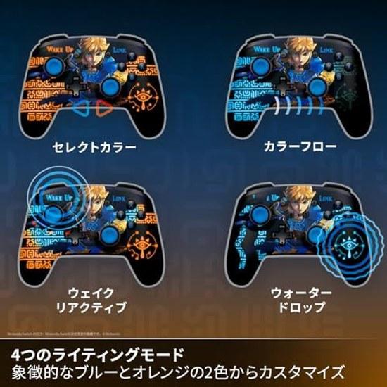 Улучшенный беспроводной контроллер PowerA для Nintendo Switch - Legend Zelda Links Awakening NSGP0363JP-01 Официальный продукт для внутреннего рынка Гарантия 2 года
