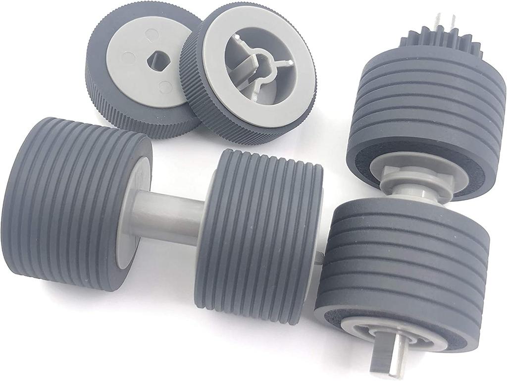 Комплект роликов захвата ROUKI, ролик тормоза, ролик сепаратора, Совместимость со сканером Fujitsu PA03575-K011 PA03575-K012 PA03575-K013 + + fi-6400 fi-6420 fi-6800