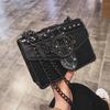 Retro Chain Bag Women's Rivet Single Shoulder Bag Small Square Bag Messenger Bag