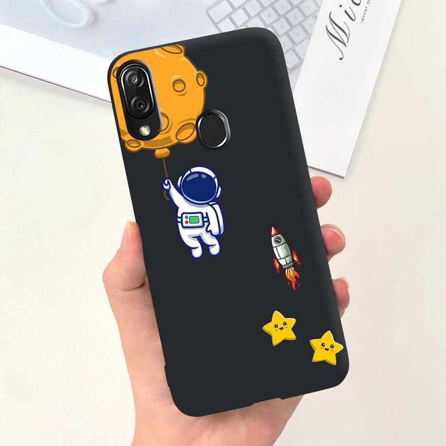 Для ZTE Blade V10 Vita 2019 Чехол Модный Цветок Астронавт Силиконовый Ударопрочный Бампер Для ZTE Blade V10 V 10 BladeV10 Vita Fundas