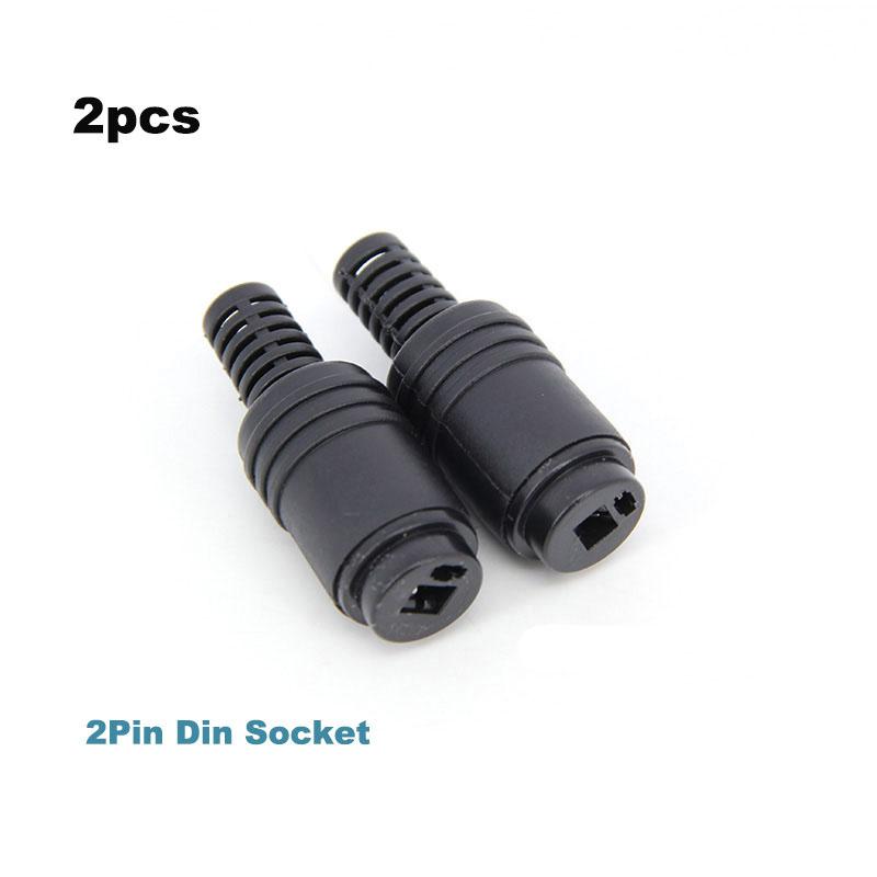 2-контактный разъем Din для динамика и HiFi-разъема, разъем для сигнала питания, винтовые клеммы, разъем для аудиокабеля, лампа