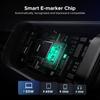 Кабель UGREEN Uno Type C 100 Вт/5 А PD3.0 сверхбыстрая зарядка E-maker Chip LED Smile Visualization нейлоновая оплетка высокая прочность USB C на USB C совместимый с