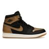 Кроссовки Air 1 Retro High OG Black Gold Unisex Sail DZ5485-071