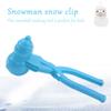 1/2/4Pcs Winter Snowball Clips DIY Duck Rice Mold With Handle Cute Animal Snowball Clamp Toys Multi-Shape for Kid Outdoor Sports